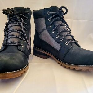 Kodiak Black and Gray Women's Combat Boots